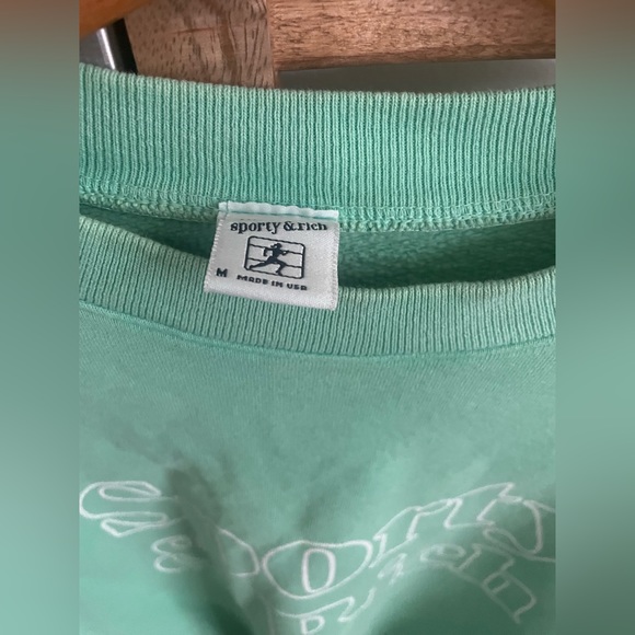 Sporty and Rich crewneck sweatshirt - Picture 3 of 3